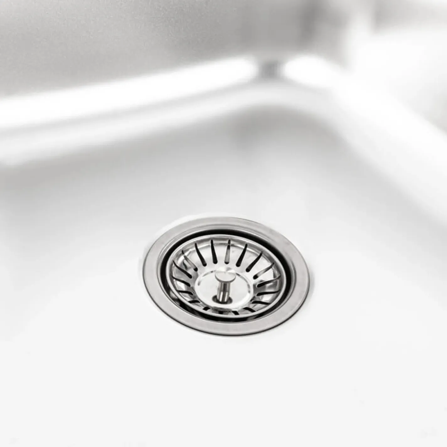 Кухонная мойка из нержавеющей стали Platinum Сатин 8060 R, 0,7/160 мм - Фото 2