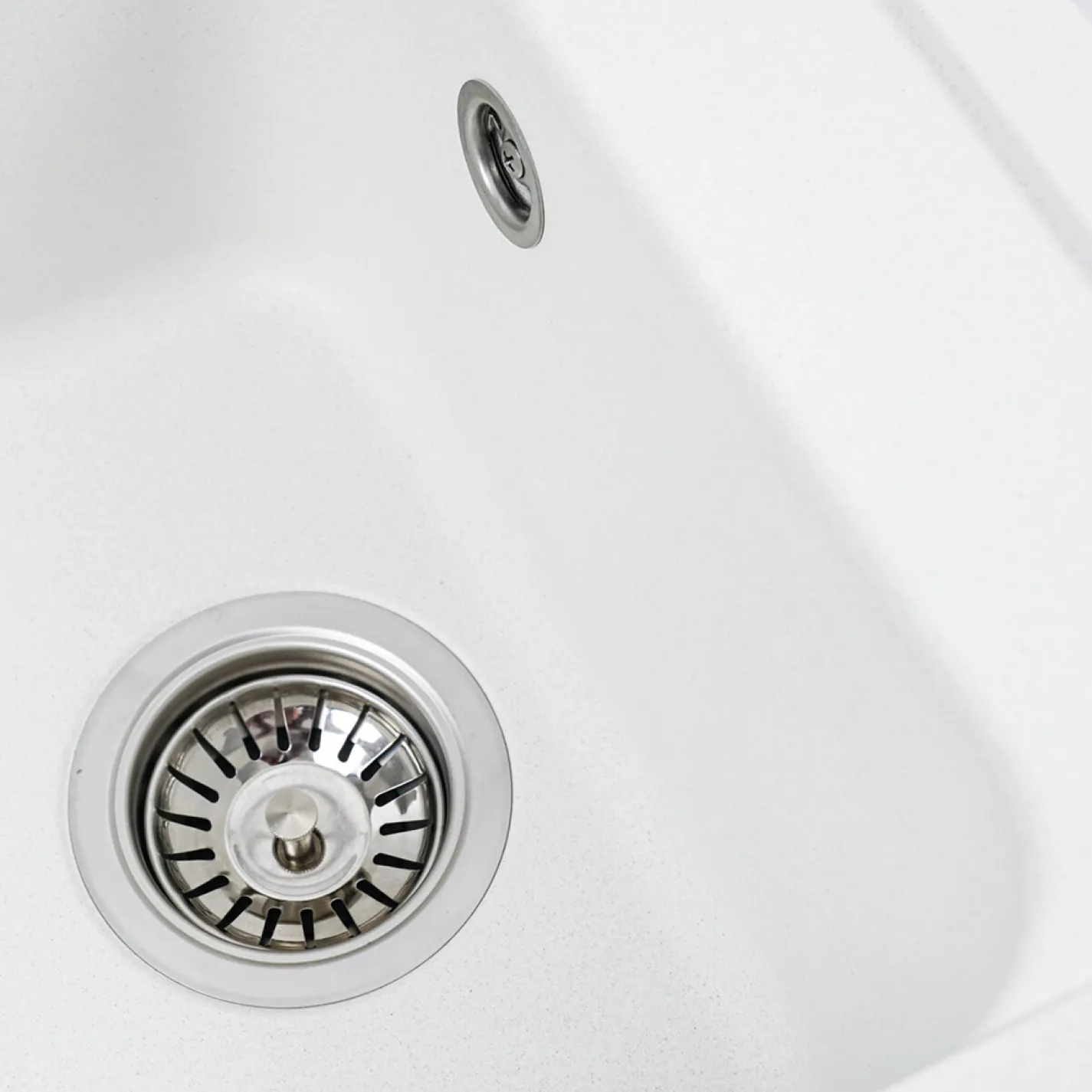 Мийка кухонна Platinum 4050 KORRADO граніт, білосніжний - Фото 3