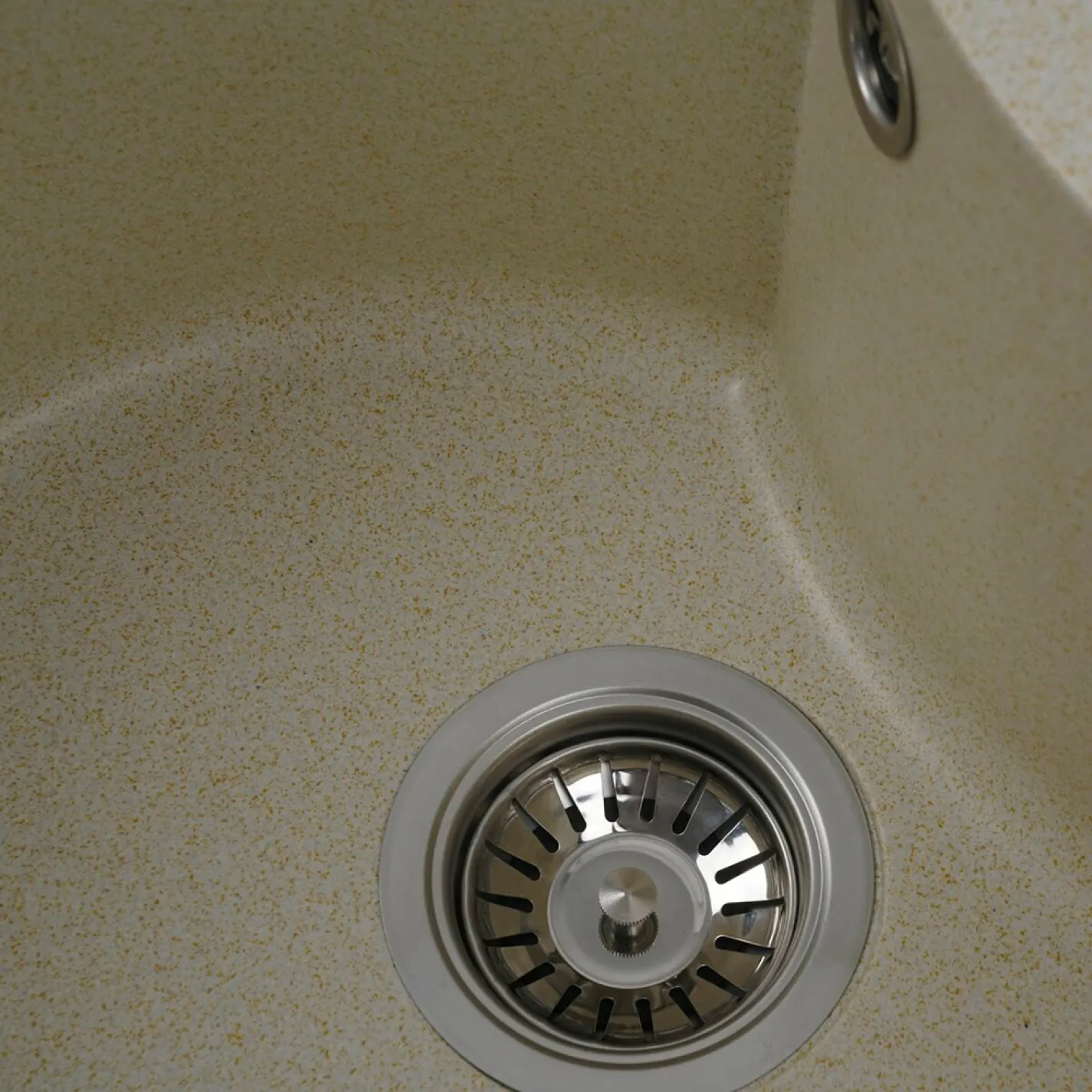 Мийка кухонна Platinum 480 TURAS граніт, пісочний - Фото 3