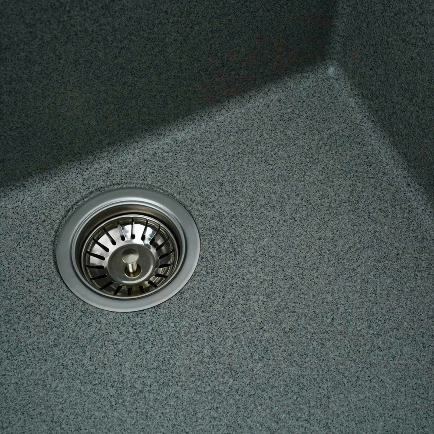 Мийка кухонна Platinum 5444 OASIS граніт, сірий - Фото 3