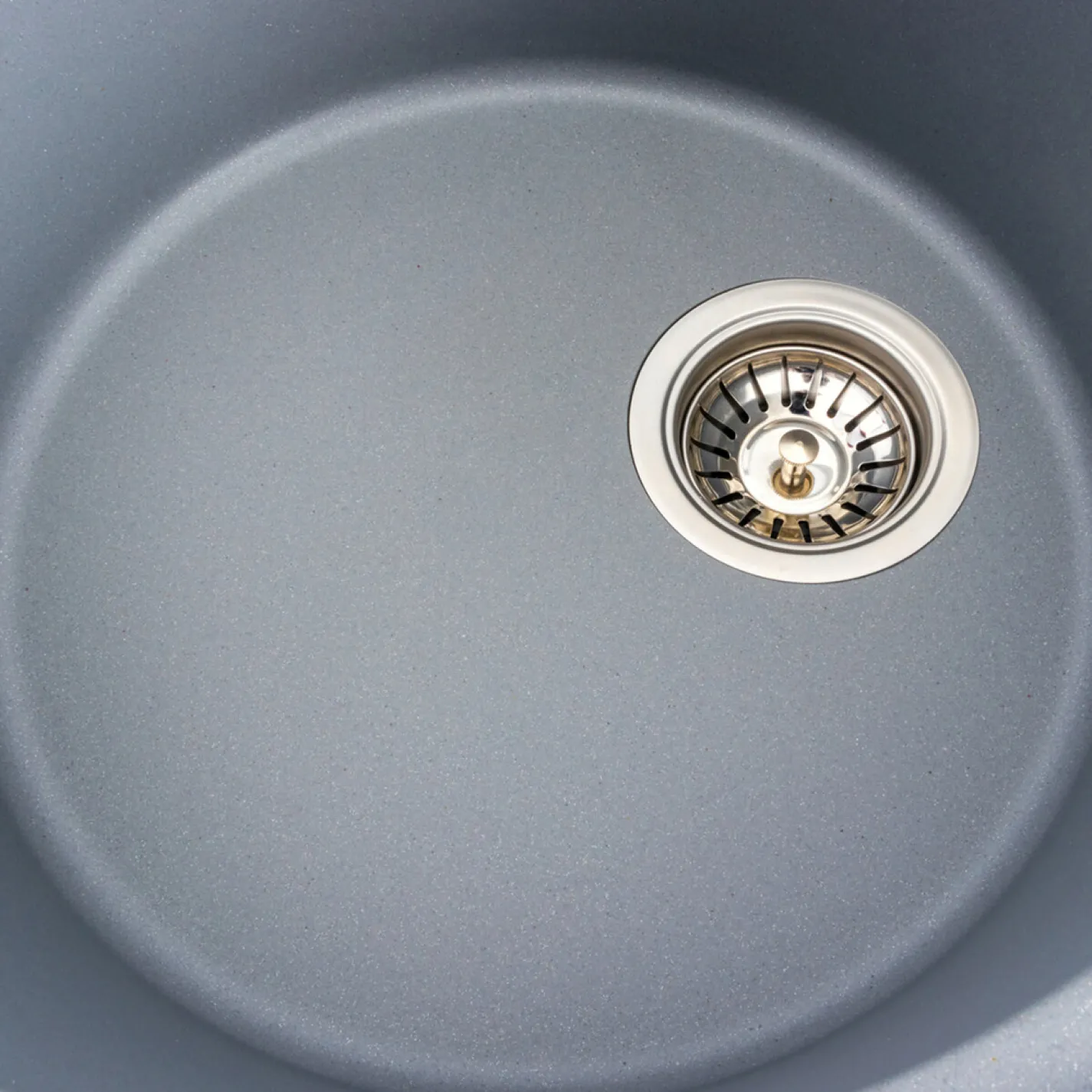 Мийка кухонна Platinum 5847 ONYX граніт, сірий металік - Фото 3