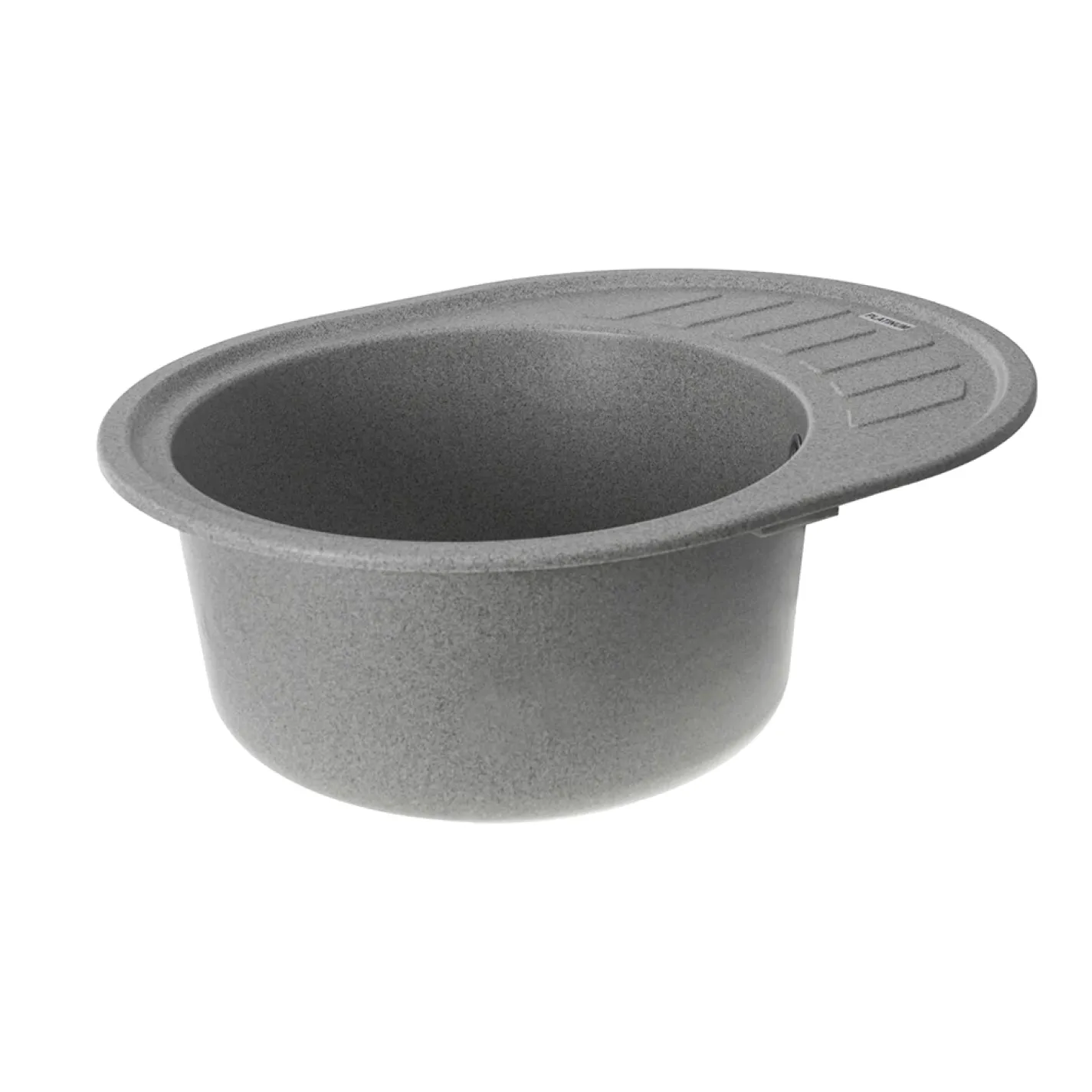 Мийка кухонна Platinum 6250 SOUL граніт, сірий - Фото 2