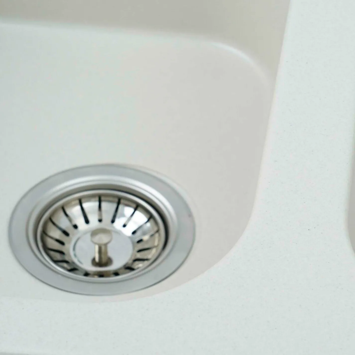 Мийка кухонна Platinum 7648W TWIN граніт, білий - Фото 3