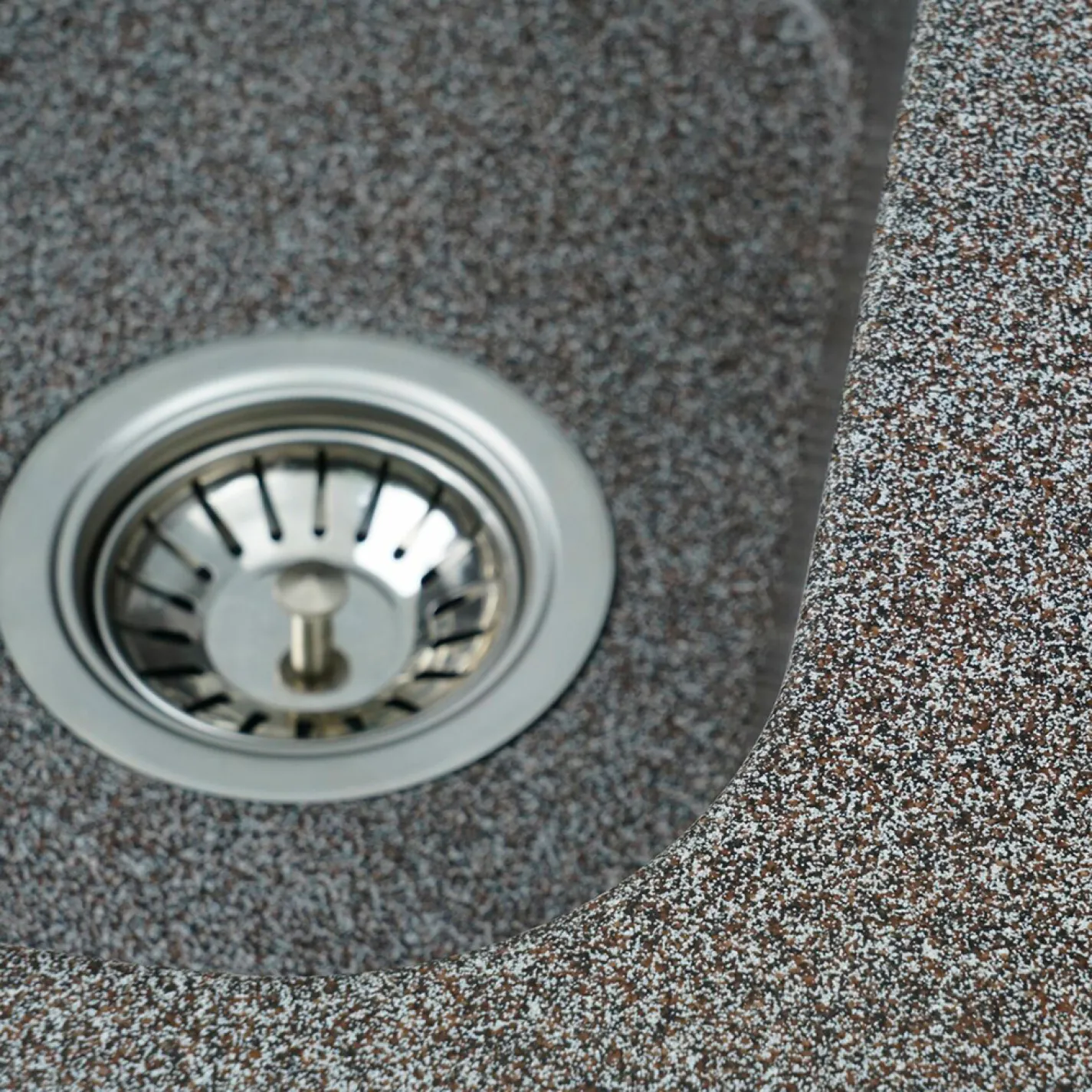 Мийка кухонна Platinum 7648W TWIN граніт, мікс - Фото 3