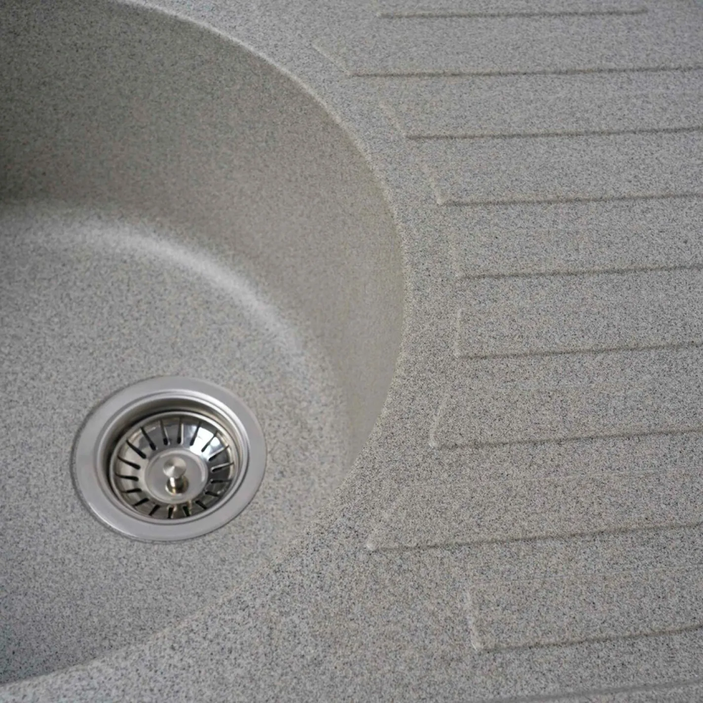 Мийка кухонна Platinum 7750 LIRA граніт, сірий - Фото 3