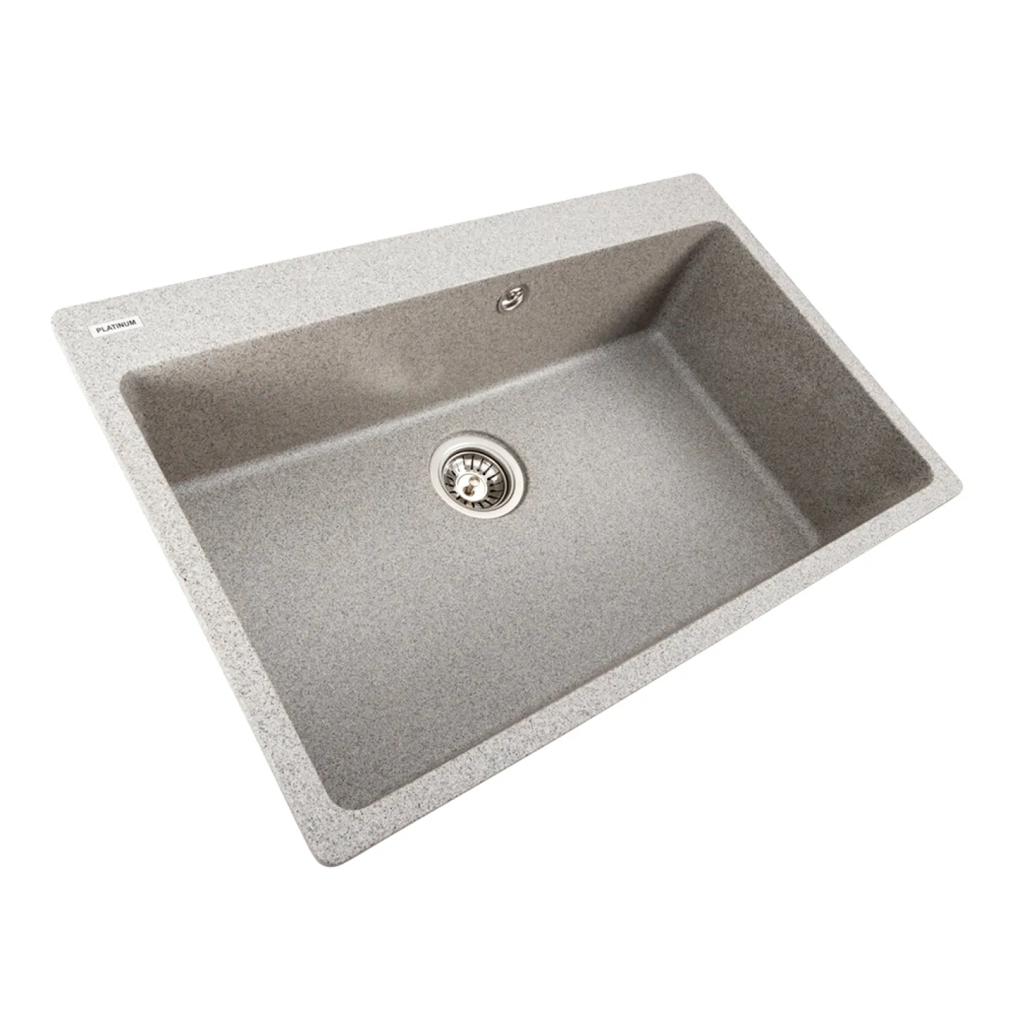 Мийка кухонна Platinum 7850 Bogema граніт, сірий - Фото 1