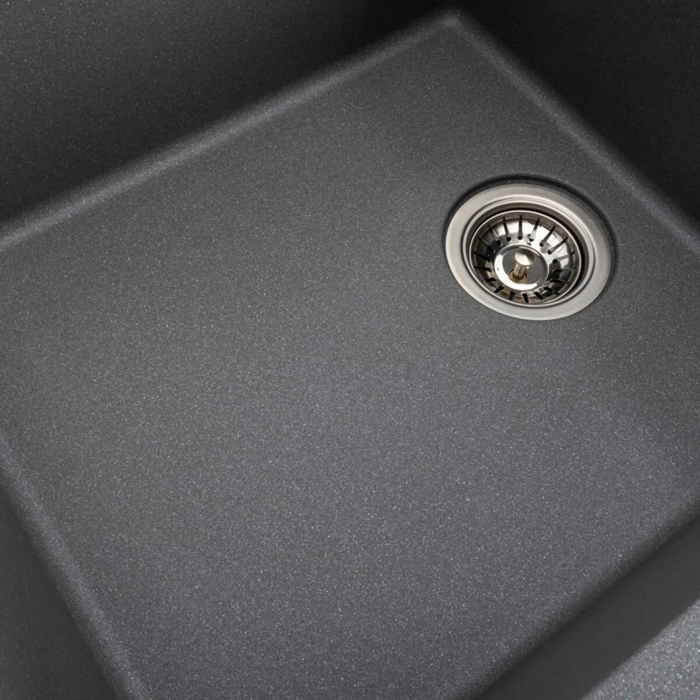 Мийка кухонна Platinum 7850 ROMA граніт, сірий мусон - Фото 3