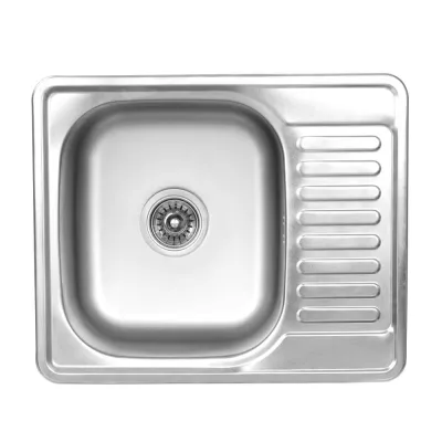 Кухонна мийка з нержавіючої сталі Platinum 5848 Сатин, 0,6/170 мм