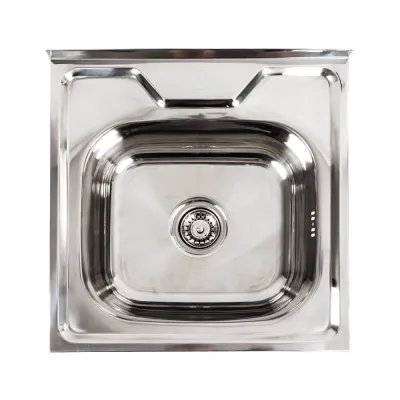 Кухонна мийка з нержавіючої сталі Platinum Поліровка 5050, 0,7/160 мм