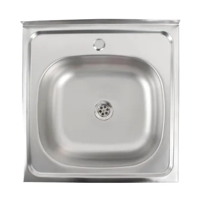 Кухонна мийка з нержавіючої сталі Platinum Сатин 5050, 0,5/160 мм