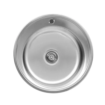 Кухонна мийка з нержавіючої сталі Platinum Сатин 510, 0,6/170 мм