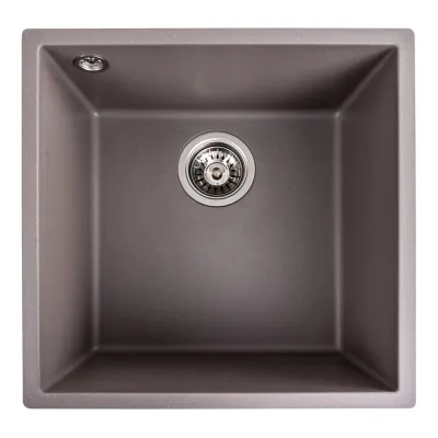 Мийка кухонна Platinum 4040 RUBA граніт, дюна