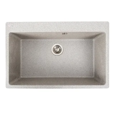 Мийка кухонна Platinum 7850 Bogema граніт, сірий
