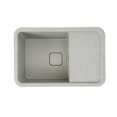 Мийка кухонна Platinum 7850 CUBE граніт, сірий