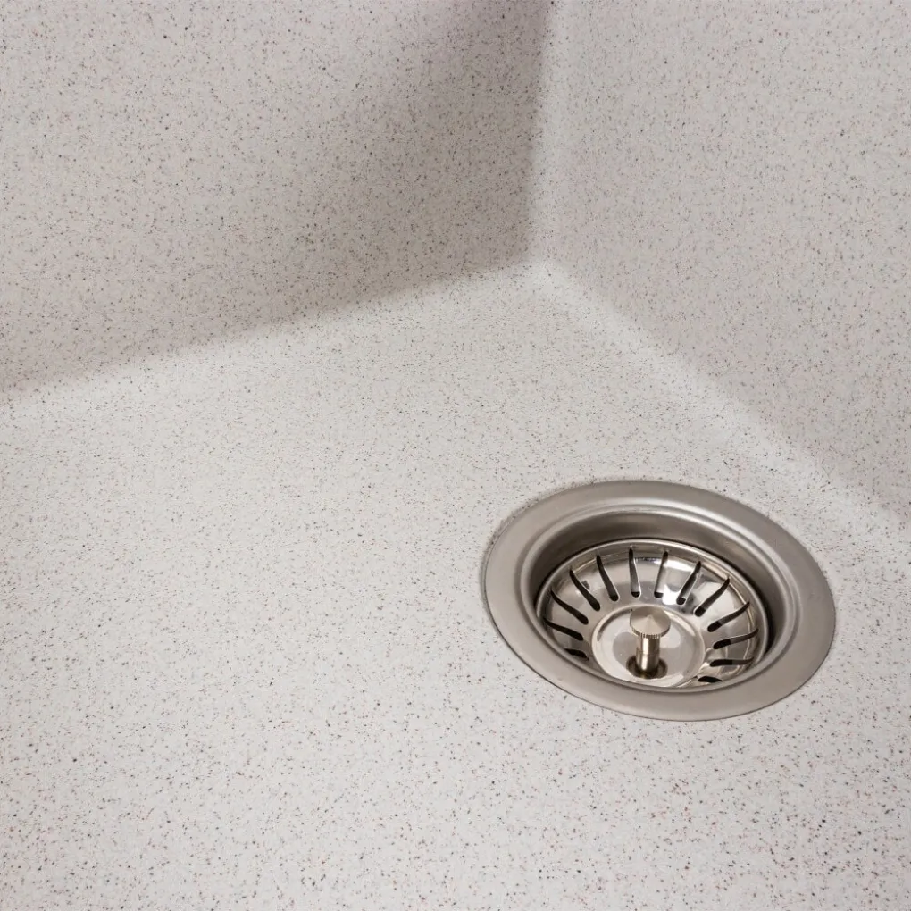Гранітна мийка для кухні Platinum 6550 Lotos, бежевий- Фото 3
