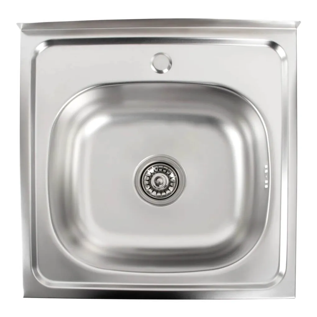 Кухонна мийка з нержавіючої сталі Platinum 5050 Сатин, 0,7/160 мм- Фото 1
