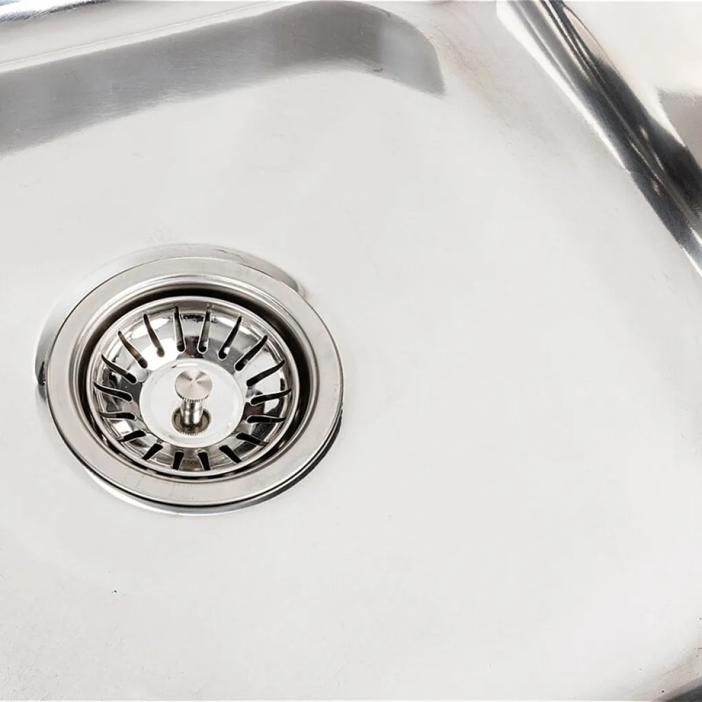 Кухонна мийка з нержавіючої сталі Platinum 8060 R Поліровка, 0,7/160 мм- Фото 3