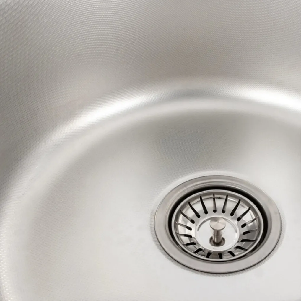 Кухонная мойка из нержавеющей стали Platinum Декор 5844 (0,8/180 мм)- Фото 4