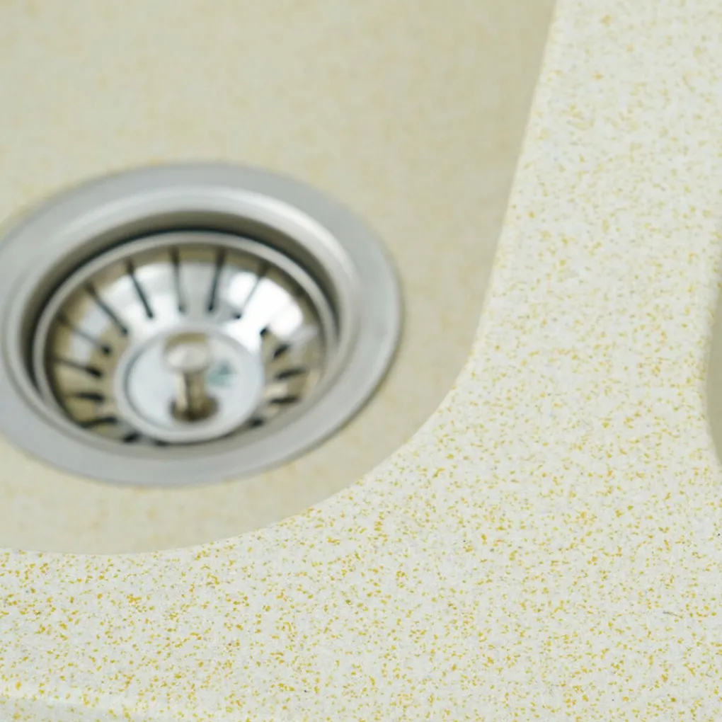 Мийка кухонна Platinum 7648W TWIN граніт, пісочний- Фото 4