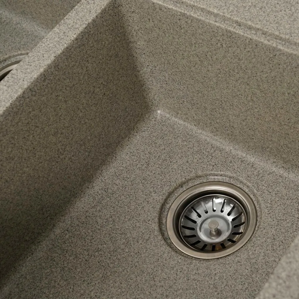 Мийка кухонна Platinum 7850 HARMONY граніт, сірий- Фото 4