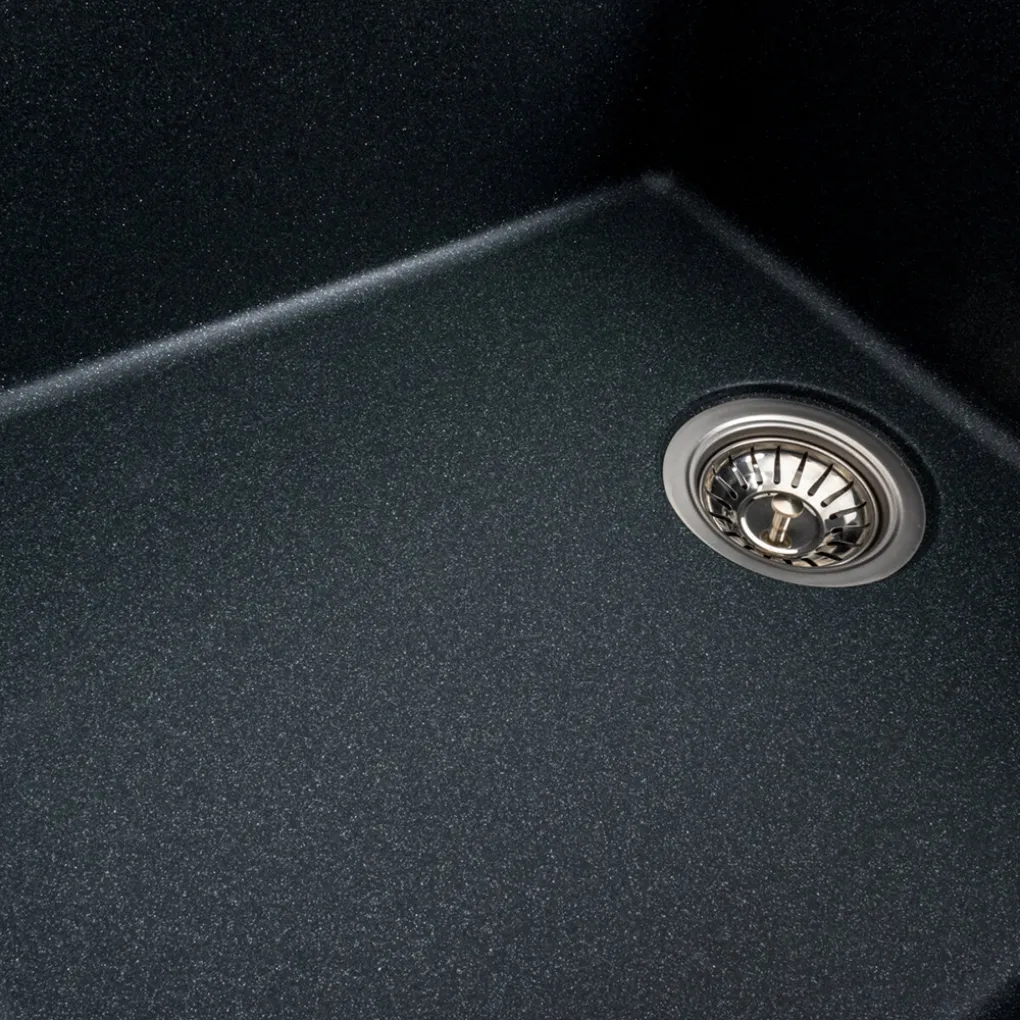 Мийка кухонна Platinum 7850 ROMA граніт, антрацит- Фото 4