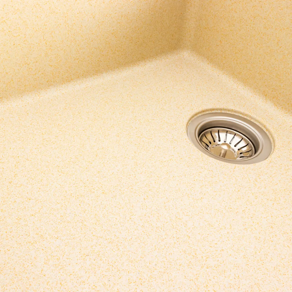 Мойка кухонная Platinum 7850 ROMA гранит, песочный- Фото 4