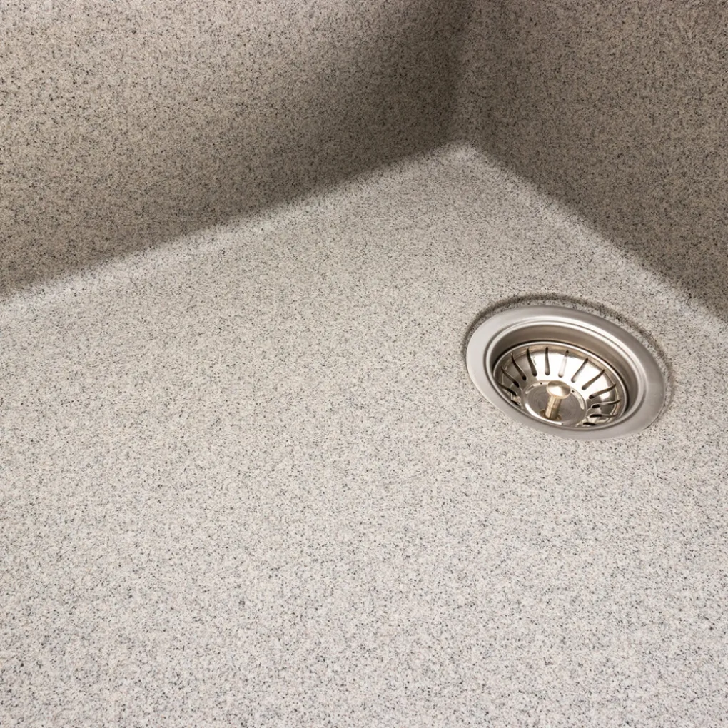 Мойка кухонная Platinum 7850 ROMA гранит, серый- Фото 4