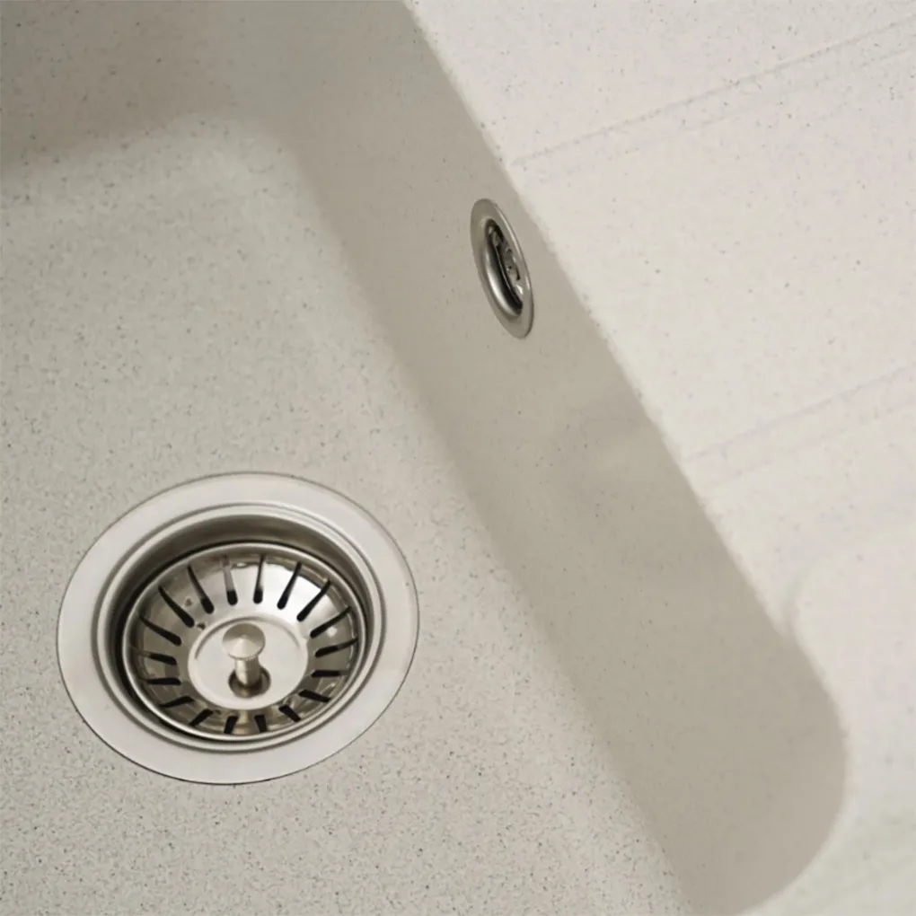 Мийка кухонна Platinum 7850 VERONA граніт, білий в крапку- Фото 4