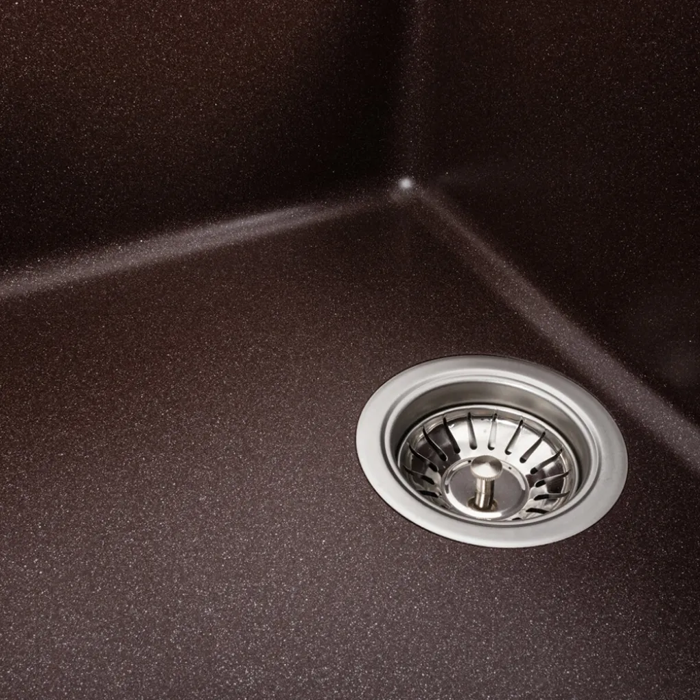 Мийка кухонна Platinum 7850W TOSKANA граніт, мокко- Фото 4