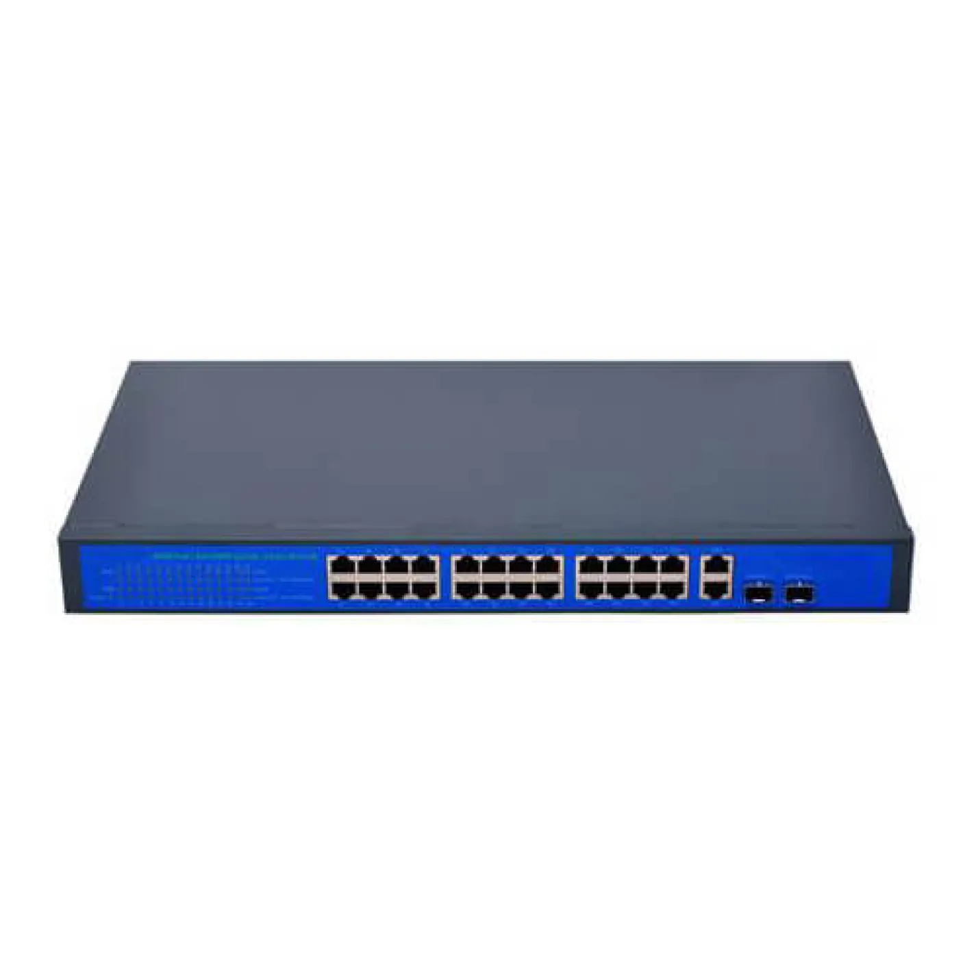 PoE комутатор PowerPlant 24ch 100Mbps+2+2G uplink - Фото 1