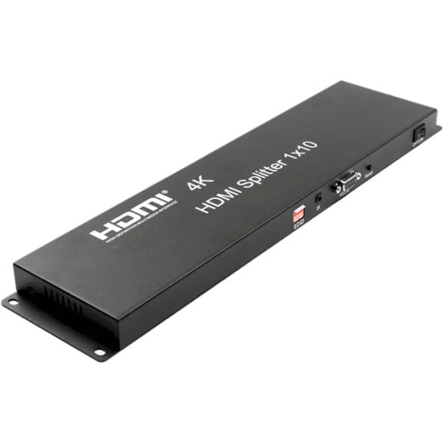 Сплитер PowerPlant HDMI 1x10 V1.4 3D 4K/30hz (HDSP10-V1.4) - Фото 1
