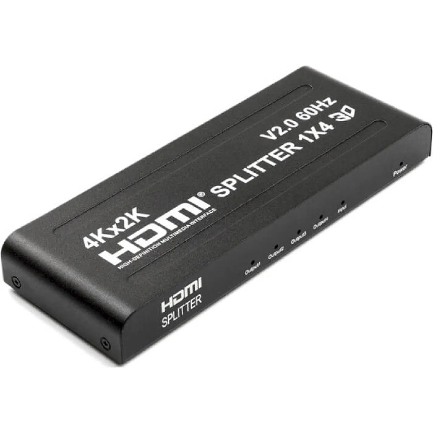Сплітер PowerPlant HDMI 1x4 V2.0 3D 4K/60hz (HDSP4-V2.0) - Фото 1