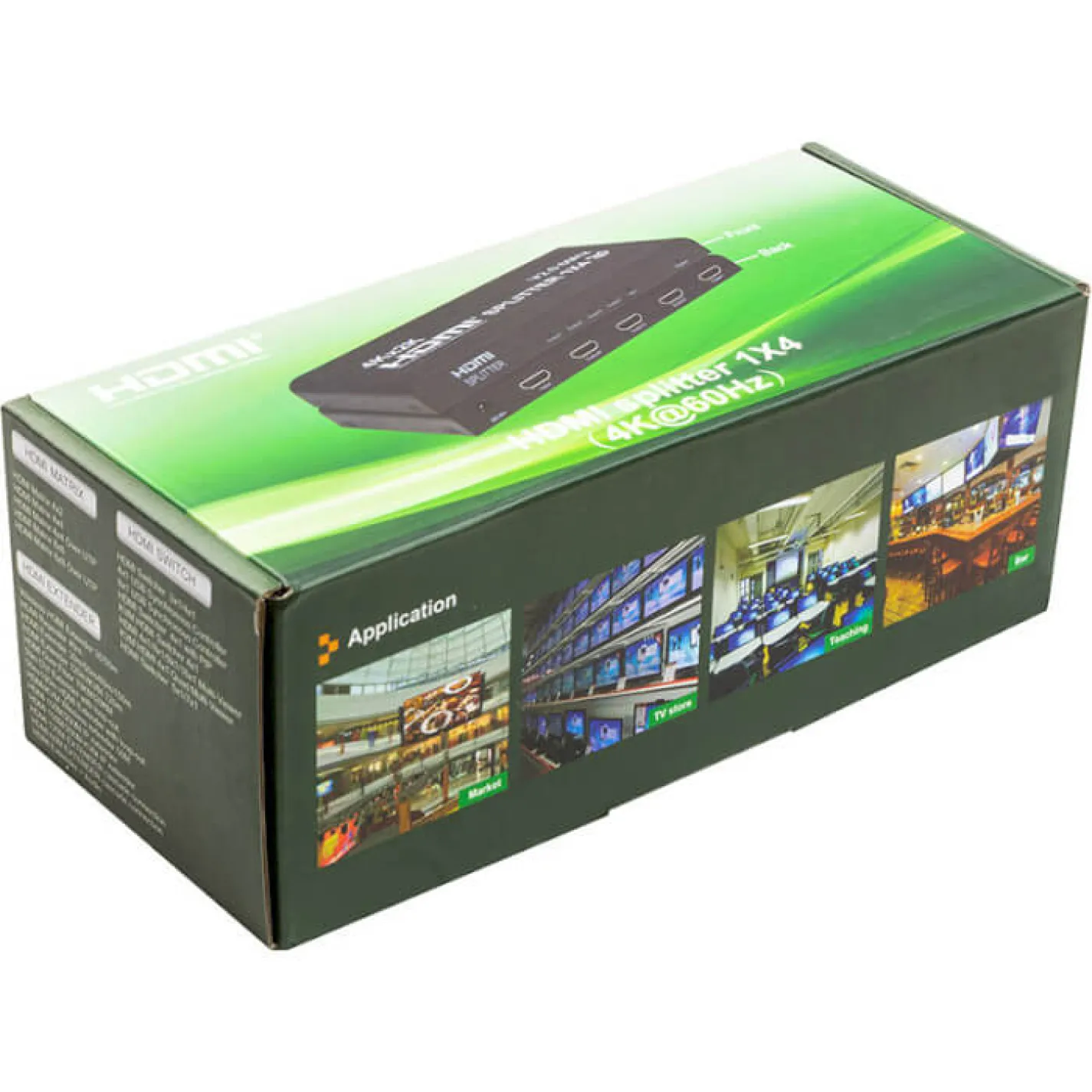 Сплітер PowerPlant HDMI 1x4 V2.0 3D 4K/60hz (HDSP4-V2.0) - Фото 3