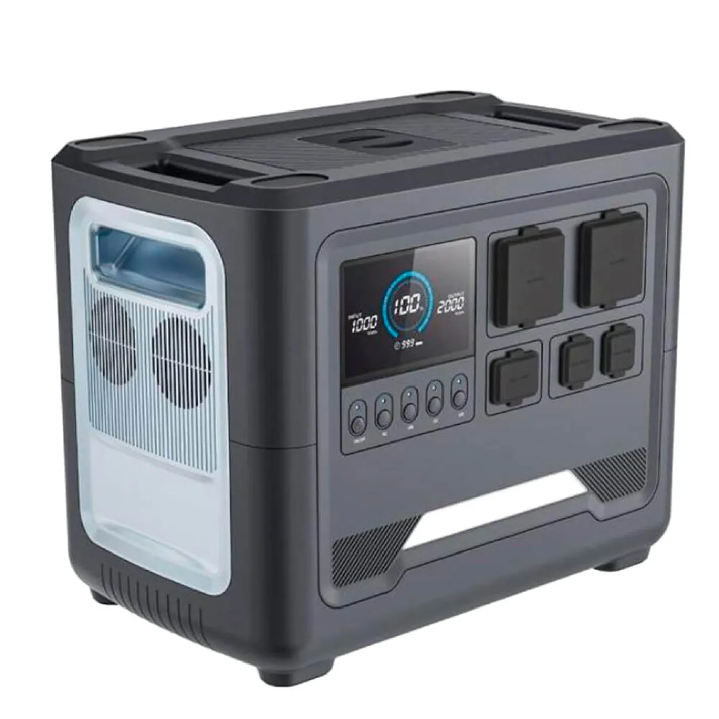 Зарядная станция PowerPlant G20 1536Wh, 1800W - Фото 1