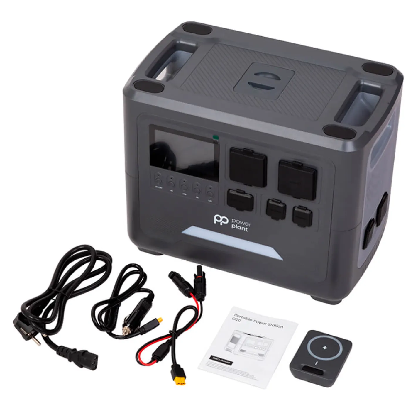 Зарядная станция PowerPlant G20 1536Wh, 1800W - Фото 3