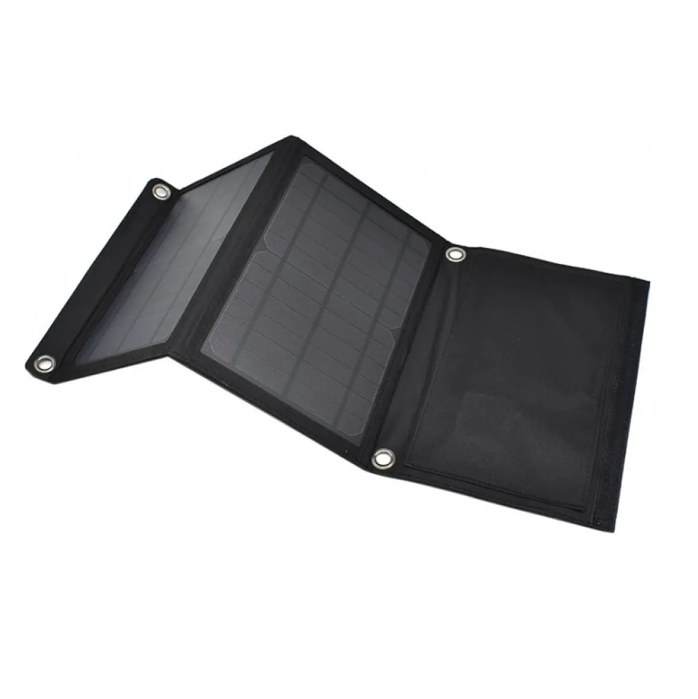 Портативная солнечная панель PowerPlant 14W, 2xUSB-A (PB930555)- Фото 3