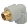 Колено Prawtech PP-R Ø25x1/2 НР (PP234025012)- Фото 1