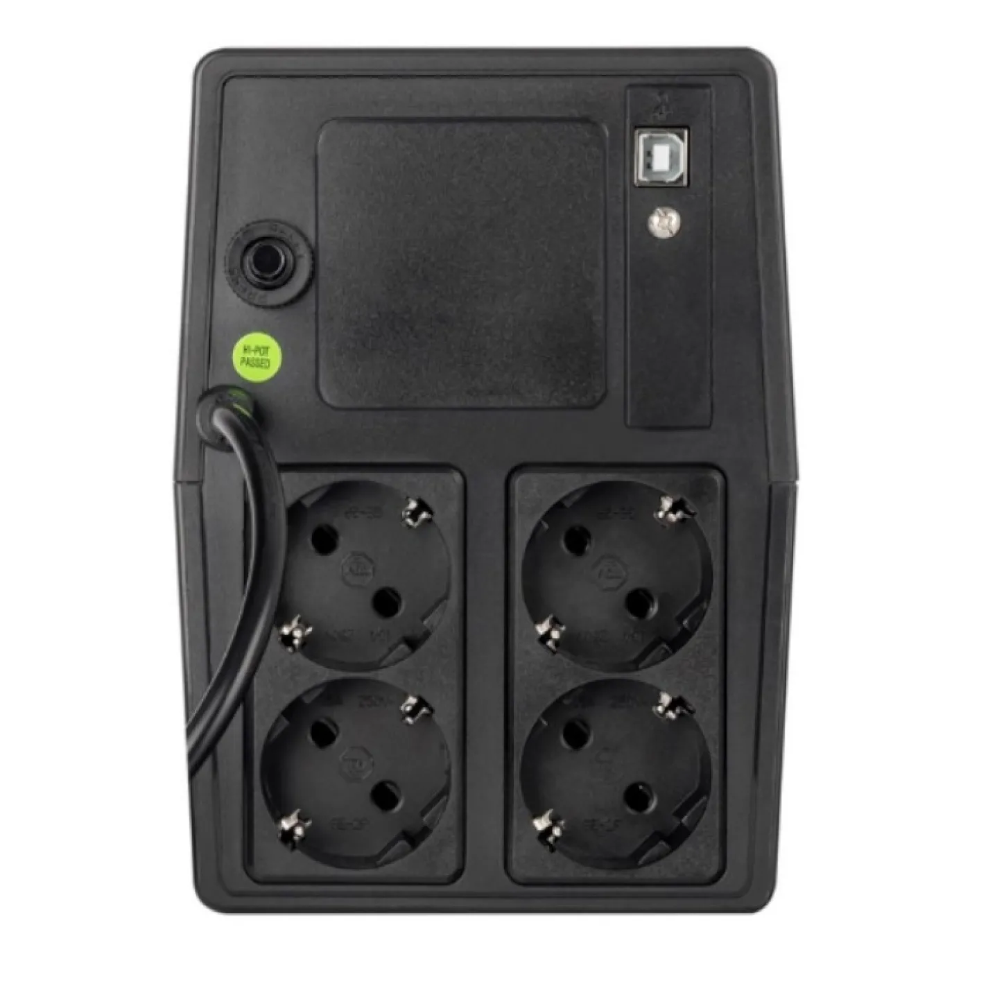 Джерело безперебійного живлення Prologix 1000 4 розетки (PLPU1000VA4LED) - Фото 2