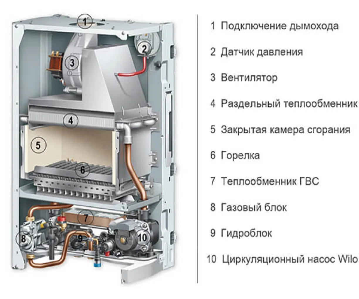 Двоконтурний газовий котел Protherm Рись Lynx 24 (0010010833)- Фото 2