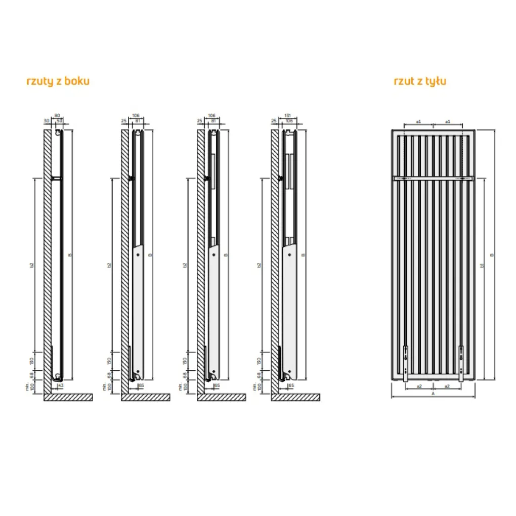 Трубчастий радіатор Purmo Vertical VR 22C 1950х300 (F252219503011300)- Фото 3