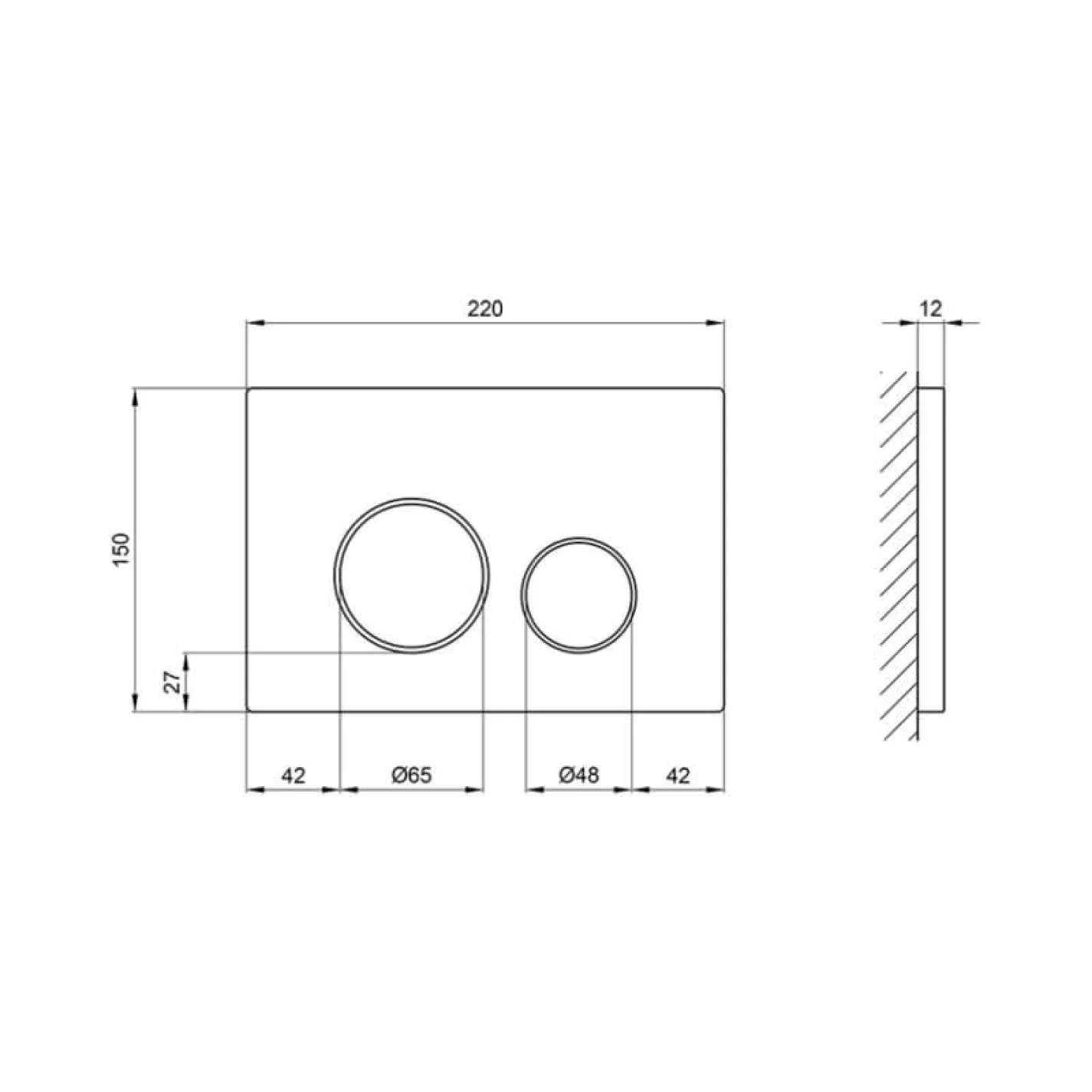 Инсталляция для унитаза 4 в 1 Qtap Nest + унитаз с сиденьем Qtap Swan Ultra Quiet, с панелью смыва (QT16335179W45150) - Фото 10