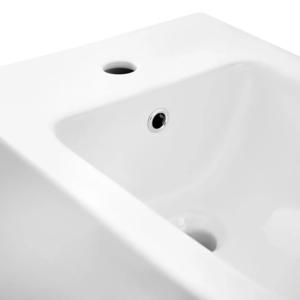 Подвесное биде Qtap Crow 520х360х290 White (QT05555370W)- Фото 4