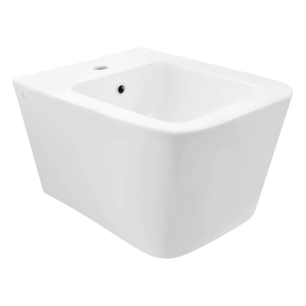 Подвесное биде Qtap Crow 520х360х290 White (QT05555370W)- Фото 1