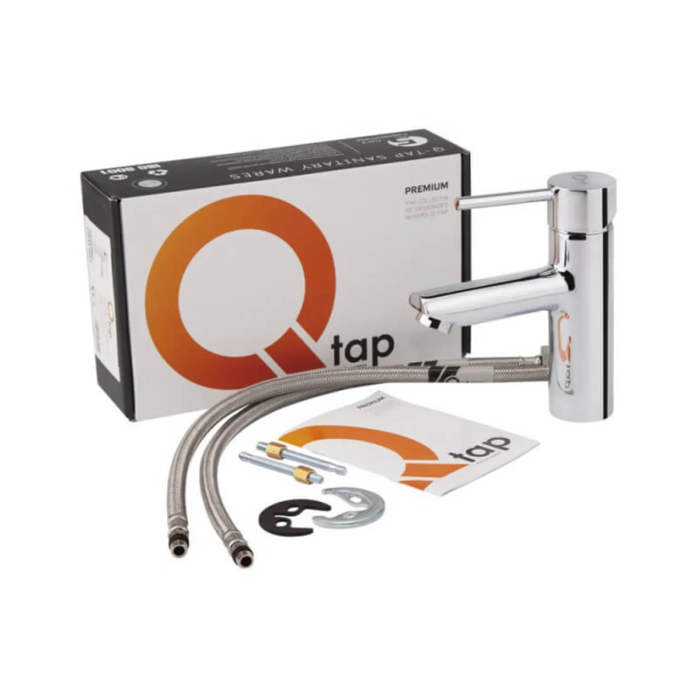 Змішувач для раковини Qtap Spring Хром (QTSPRCRM001) - Фото 5