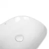 Раковина накладная QTap Aquarius White с донным клапаном (QT21112185W)- Фото 5