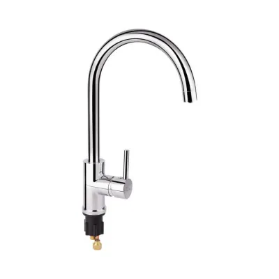 Змішувач для кухні Qtap Spring із підключенням для питної води (QTSPRCRM007F2)