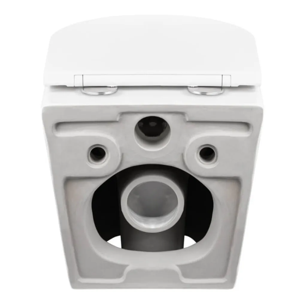 Інсталяція для унітазу 3 в 1 Qtap Nest + унітаз з сидінням, з панеллю змиву (QT044RO36905)- Фото 12