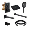 Душевая система Qtap Votice черный (QTVOT6443T105NKB47690)- Фото 1