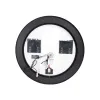 Зеркало Qtap Robin R600, с LED подсветкой и антизапотеванием, черный (QT13786501B)- Фото 4