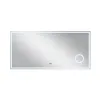 Дзеркало Qtap Stork 1400х700 з LED-підсвічуванням та цифровим годинником (QT1578142270140W)- Фото 3